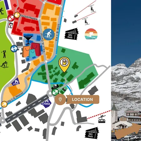 Bed and Breakfast Matterhorn Francois - With And Breakfast, 100mt Lift 3*